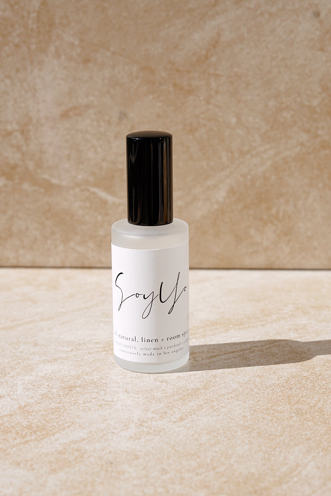 flannel sheets mini linen + room spray